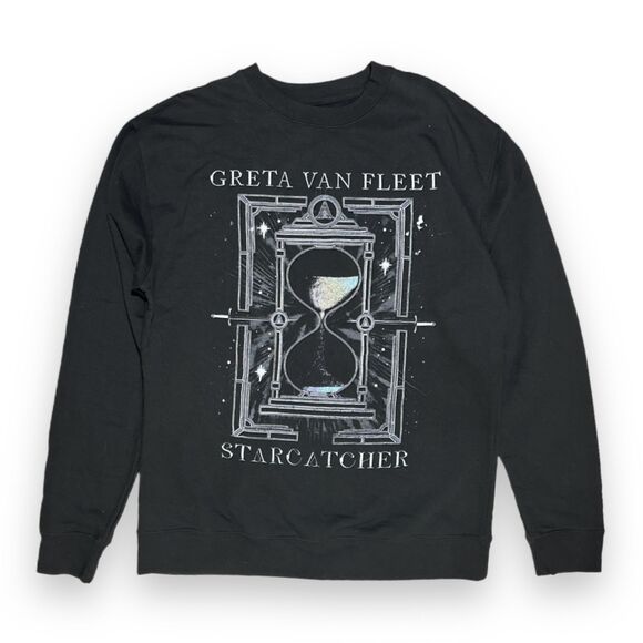 Greta Van Fleet Starcatcher Hourglass Graphic Band Merch Sweatshirt Men's Large - Picture 1 of 5